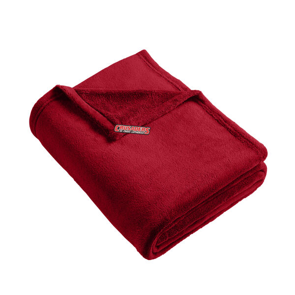 Port Authority Ultra Plush Blanket - Embroidered Logo Thumbnail