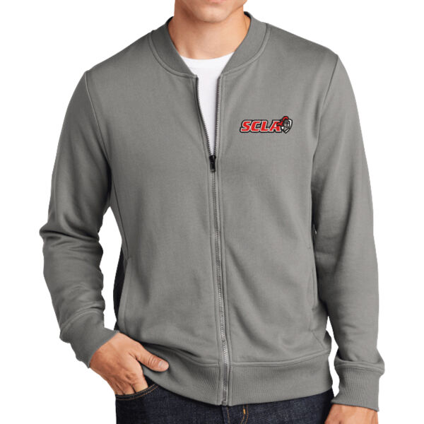 Sport-Tek Lightweight French Terry Bomber - Embroidered Logo Thumbnail