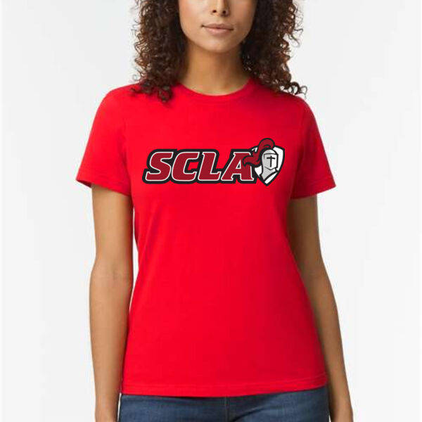 Gildan - Softstyle Women's Midweight T-shirt - Printed Logo Thumbnail
