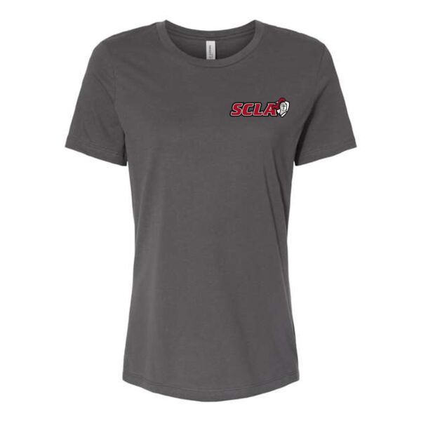 BELLA + CANVAS - Women’s Relaxed Jersey Tee - Printed Logo Thumbnail